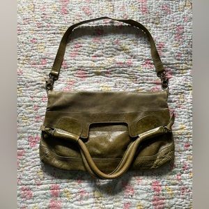 Olive Green Sundance purse tote Foley & Corinna